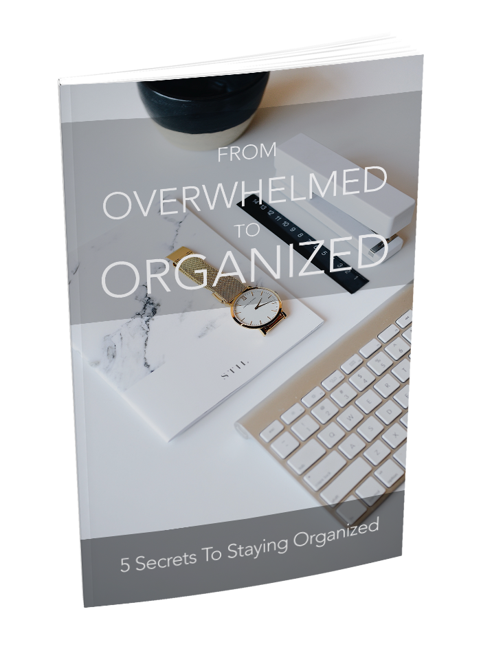 from overwhelmed to organised